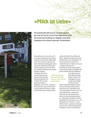 Musterseite Die Allgäuerin