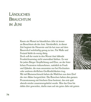 Alls im Leabe hot sei Zeit Musterseite