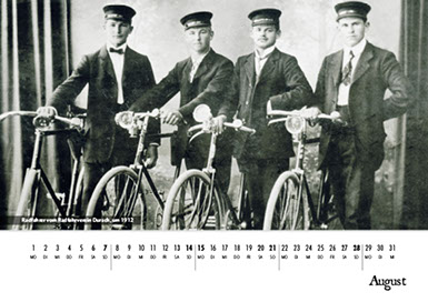 Kalendermusterseite Durach 2016 historisch