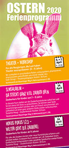 Beispiele Flyer Folder Plakat Karte Banner Logo