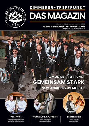 Titel Zimmerer-Treffpunkt – MAGAZIN