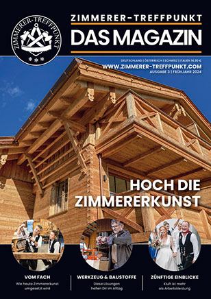 Titel Zimmerer-Treffpunkt – MAGAZIN